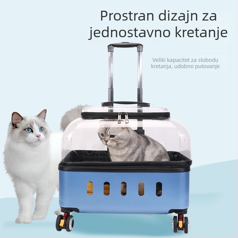 Torba za kućne ljubimce s tvrdom PP kućištem, za mačke i pse, kapacitet 15, porijeklo Hebei