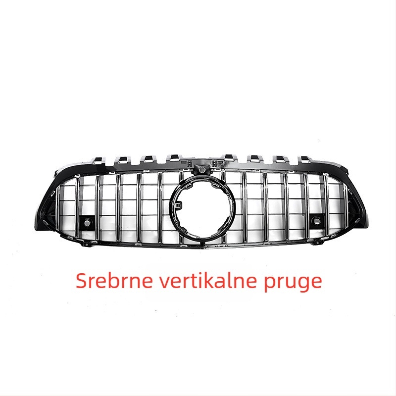 GT stil maska usisne rešetke zraka za Mercedes-Benz A-Class W177 (2019-2021) – ABS plastika, ugradnja u hladnjak, težina 1,8 kg