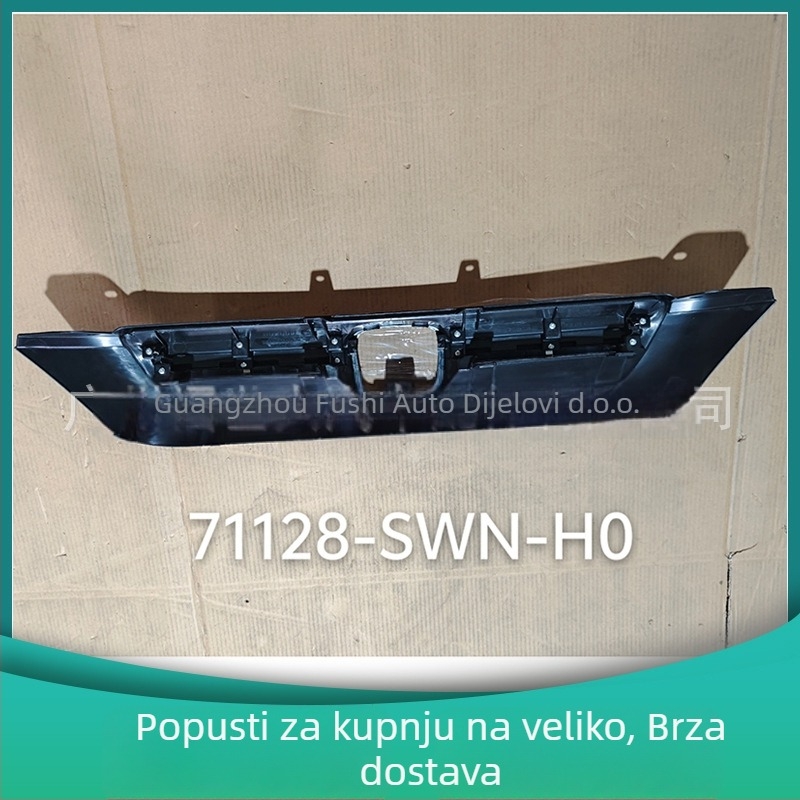 Honda CR-V 2007-2008 prednja rešetka za usis zraka (gornja) 71128-SWN-H0, ABS plastika, ugradnja u branik, branda FSD