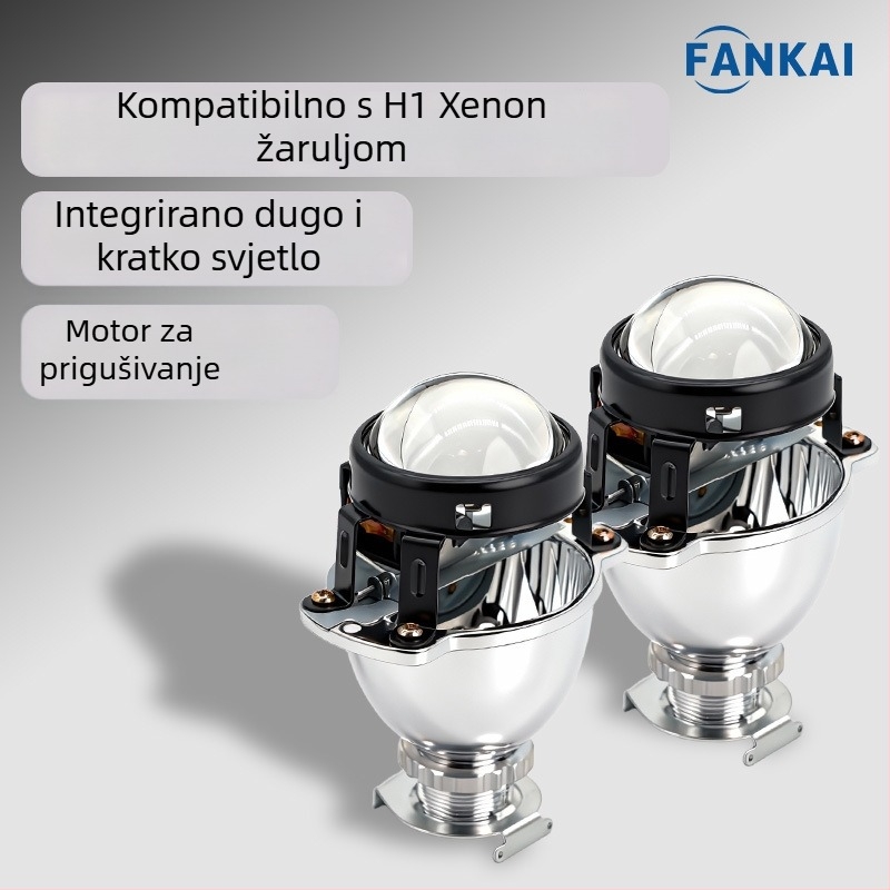 1,8/2-inčni Bi-Xenon leća Visteon far za motocikl i automobil s integriranim visokim i niskim snopom