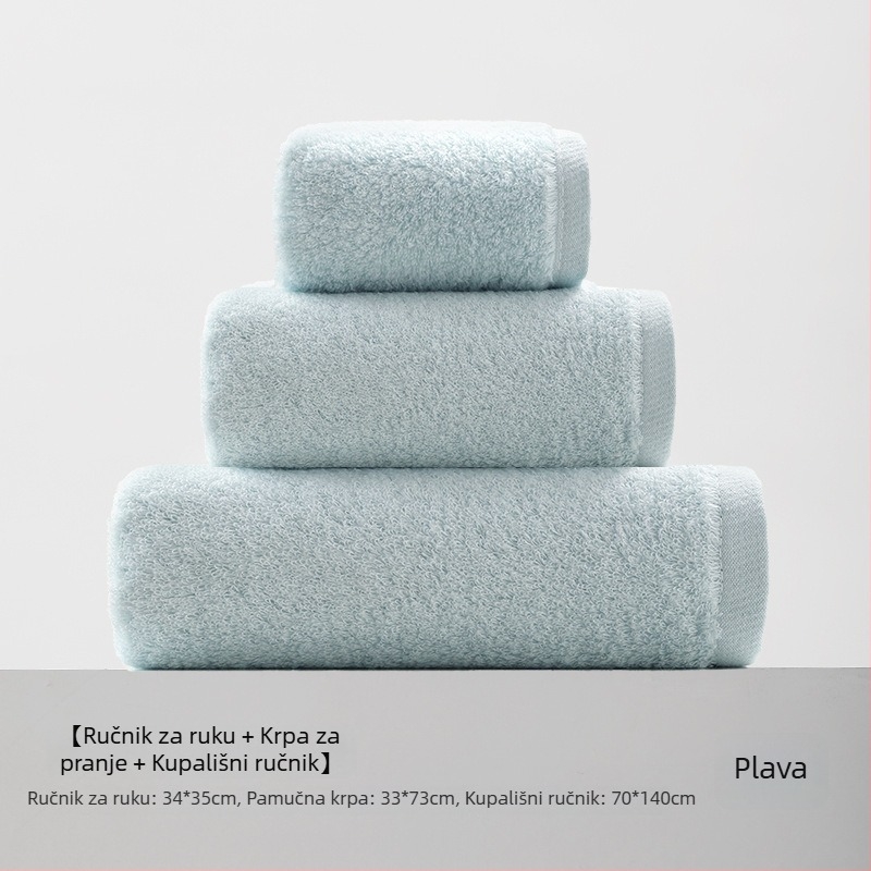 Drizzle 100% pamuk bebinski kvadratni ručnik, 40 g, brzo upijanje 0–5 s