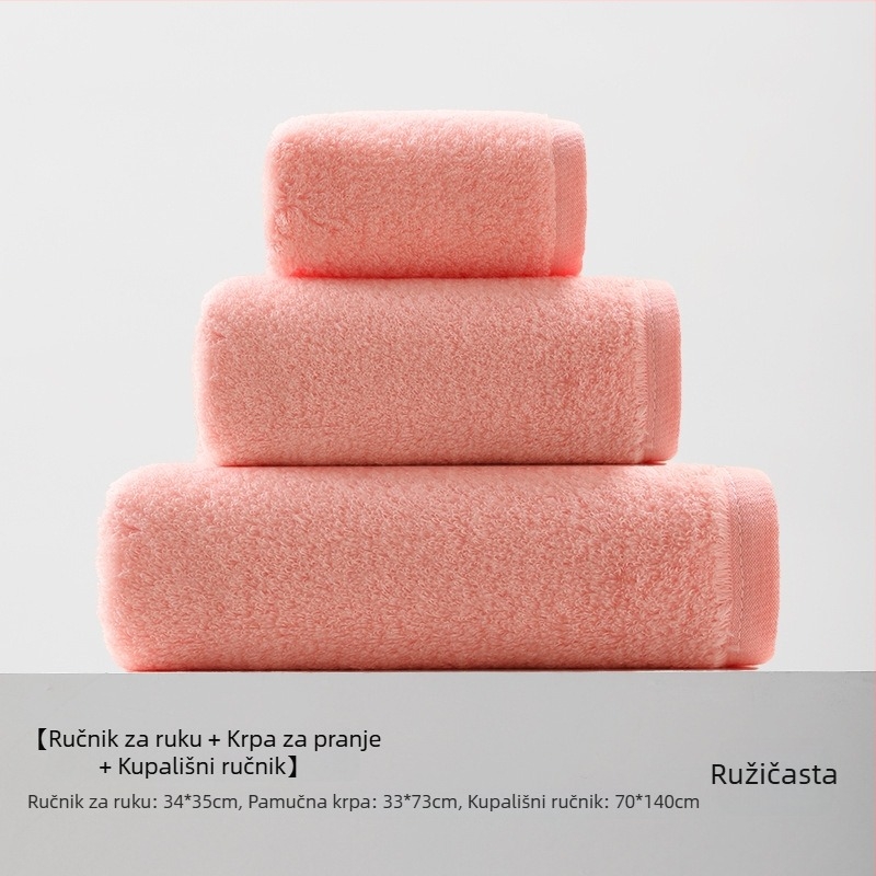 Drizzle 100% pamuk bebinski kvadratni ručnik, 40 g, brzo upijanje 0–5 s