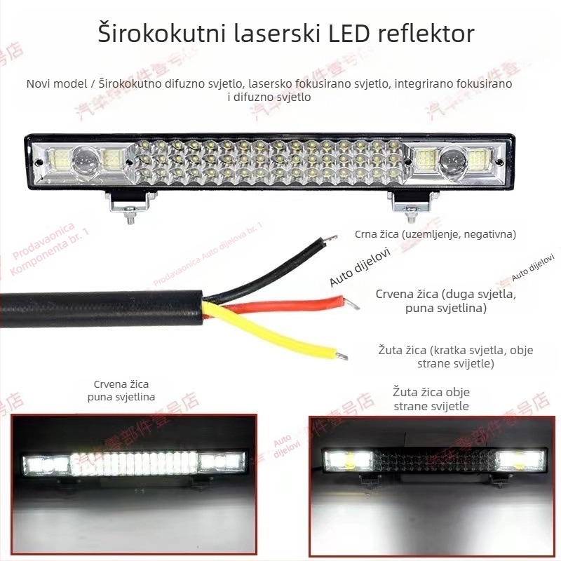 LED spot svjetlo za automobile i kamione, 12V, 30W, aluminijsko kućište, iznimno svijetlo