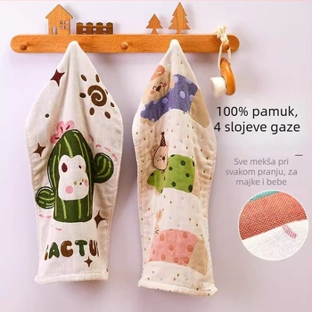 Arsof/eirs Ručnik za lice i ruke od čisto pamuka, Jacquard, 32s, 50–80 g