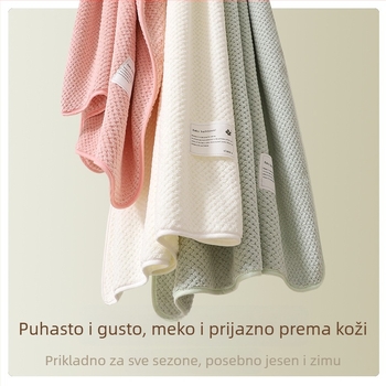 Dječji kupaonski ručnik za uvijanje, debeli najlon, 200–300 g, šavovi uz rub, za bebe