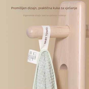 Dječji kupaonski ručnik za uvijanje, debeli najlon, 200–300 g, šavovi uz rub, za bebe