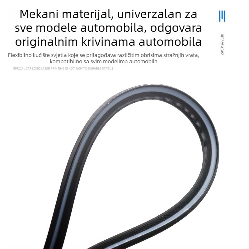 Unutarnje ambijentalno svjetlo za ploču instrumenta, akril, upravlja se putem aplikacije, bez žica, ugradbeni način, 13W 5V 0.8A