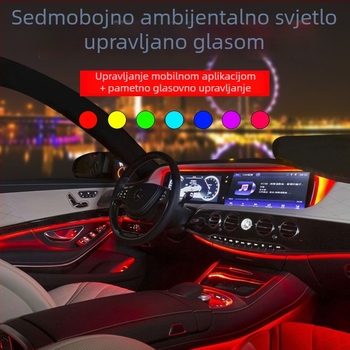 Automobilska instrumentna rasvjeta s RGB LED, model APP Cold Light, 12V, 5W