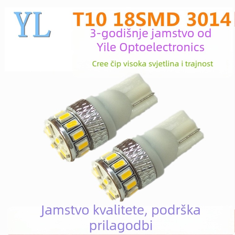LED svjetlo za instrument tablu T10 | 3014 SMD | 1.7W | 10-30VAC