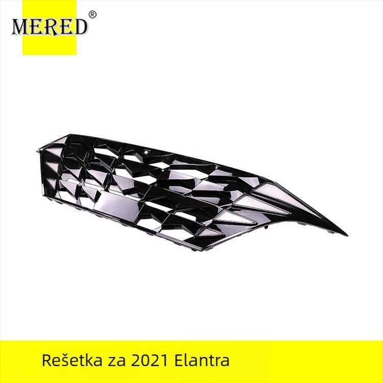 Rešetka za Elantra 2021, prednji branik, ABS plastika, masa 200, broj dodatka 01