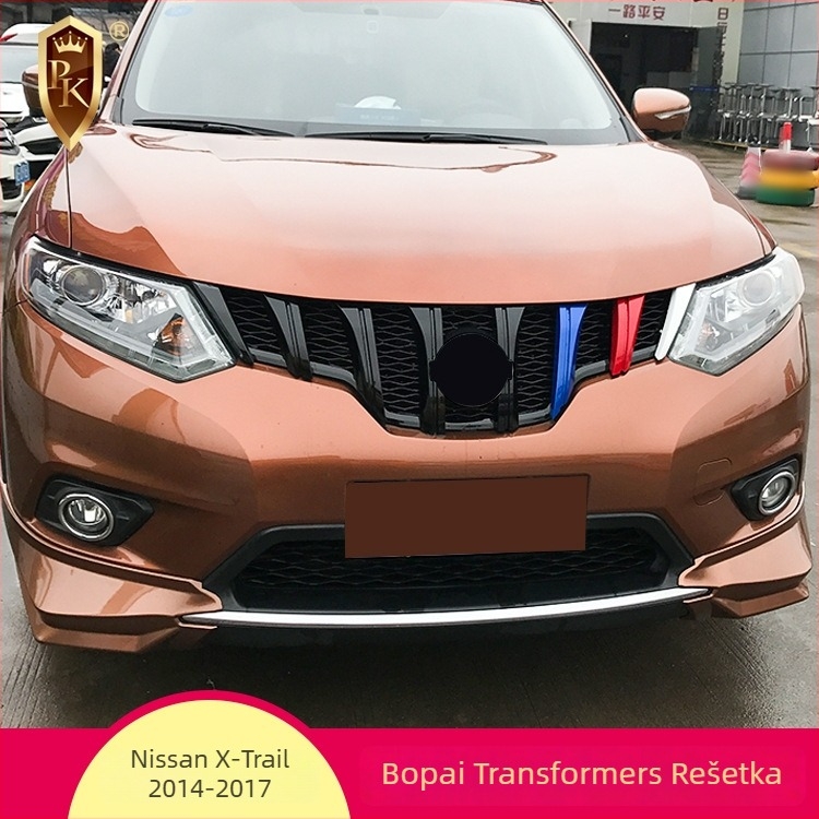 ABS dekorativna traka prednje rešetke za Nissan X-Trail (16) – materijal: ABS; ugradnja: branik; godina modela: 16; težina: 3,1 kg