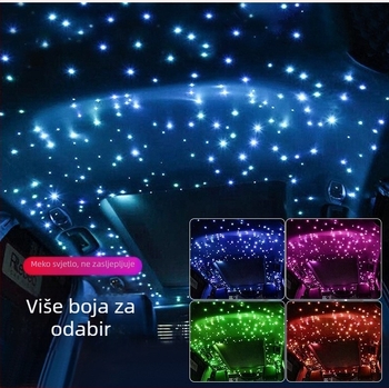 Unutarnje automobilsko LED ambijentalno svjetlo sa zvjezdanim nebom, UM099, 5V, 1W, 1A, univerzalna kompatibilnost