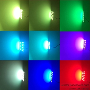 Auto LED lampica za čitanje 5050 SMD, 12V, 200 mA, 7000K