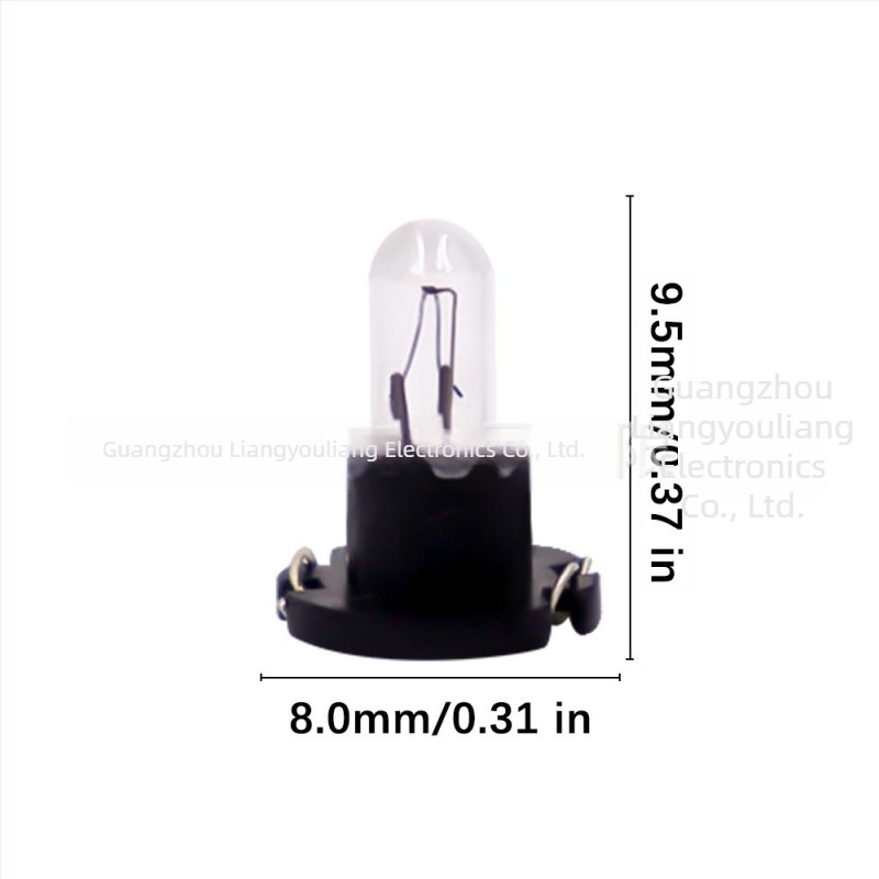 Automobilska instrument lampica s halogenom, model T3/T4.2/T4.7, 12V, 2W, 120 lm