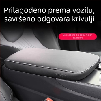 Kožni zaštitni poklopac za naslon podlaktice automobila AUTO CLOVER za Lexus NX – unutarnja zaštita, kompatibilan s 22 NX modela (NX200/NX260h/NX350h)