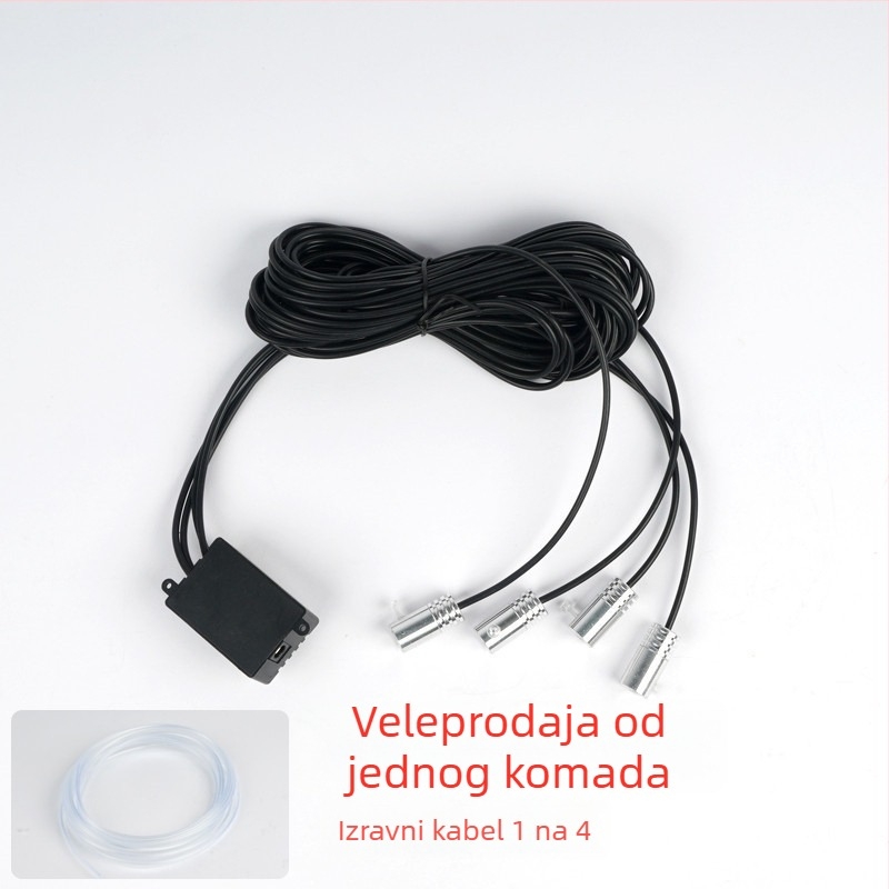 Unutarnja automobil LED rasvjeta s optičkim vlaknom, LGX model, LED, 5V/12V/24V, 5W, središnja kontrola, 1–5 izlaza