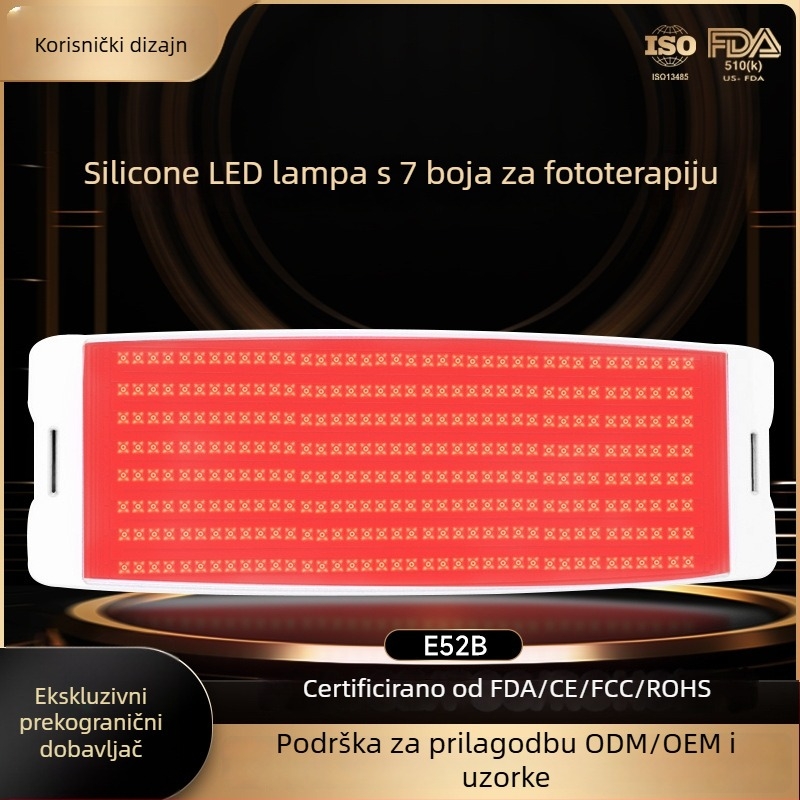 Uređaj za ljepotu s LED PDT višefrekvencijskom svjetlosnom terapijom za fotonsko pomlađivanje, poboljšanje akni i pigmentacije, sjaj kože i smanjenje izlaganja sunčevom zračenju