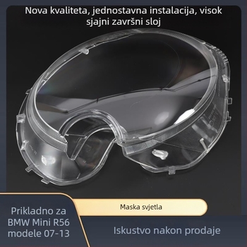 Prednji poklopac svjetla BMW Mini R56 (07-13) – HD proziran kućište svjetla; Model: BMW Mini; Vrsta svjetla: instrument svjetlo; Obrada i prilagodba: Da; Podrška: Originalna tvornica