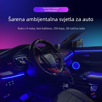 KM01 LED ambijentalno svjetlo za cijeli automobil, 12V, 5A