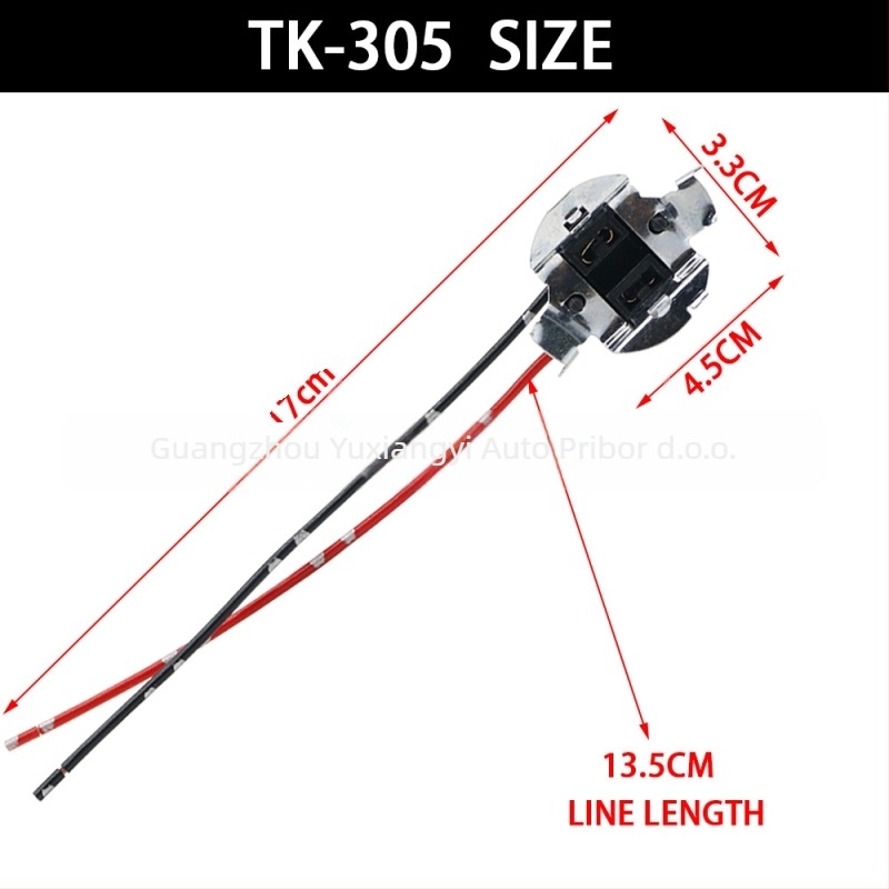 TK-305 LED auto utičnica držač lampe adapter | LED izvor svjetla, 12V, 1W, 1000 lm