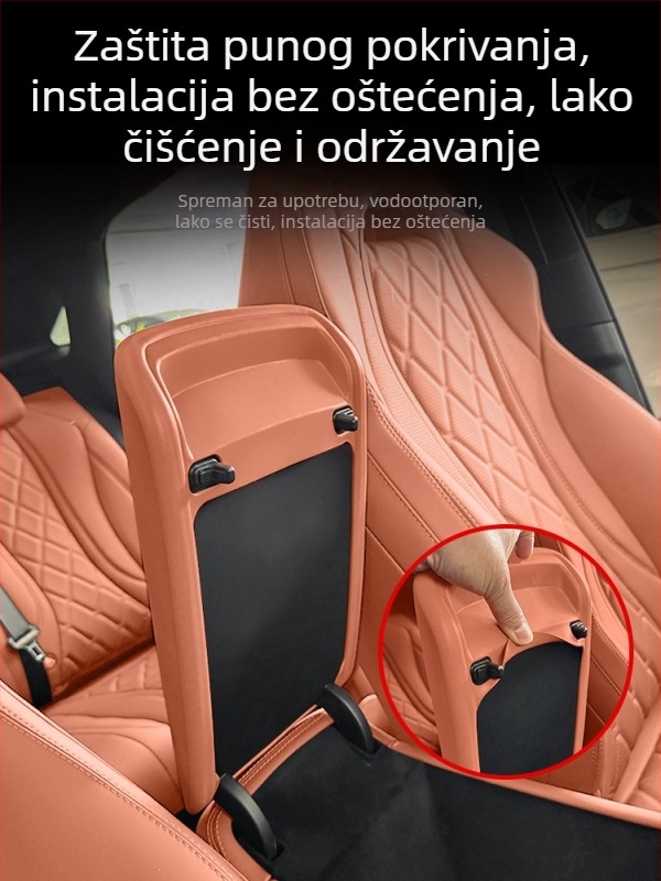 BYD Sea Lion 07EV Silikonski pokrov kutije naslona za ruke s centriranom jastučićem – Dodaci za unutarnje prilagodbe