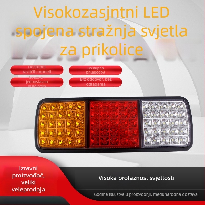 LED stražnje svjetlo RD-097A, 0.2W, 12V, 1000 lm
