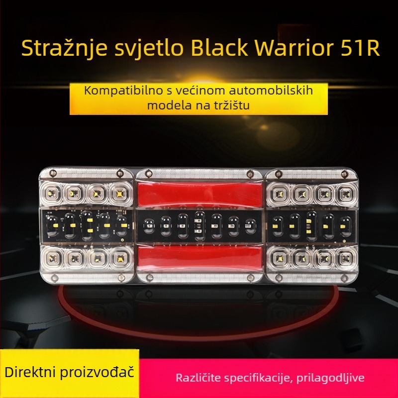 Zadnja svjetla za automobil, model Samurai STR, kompatibilnost s kamionima, prilagodba, Xinshun
