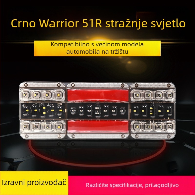 Zadnja svjetla za automobil, model Samurai STR, kompatibilnost s kamionima, prilagodba, Xinshun