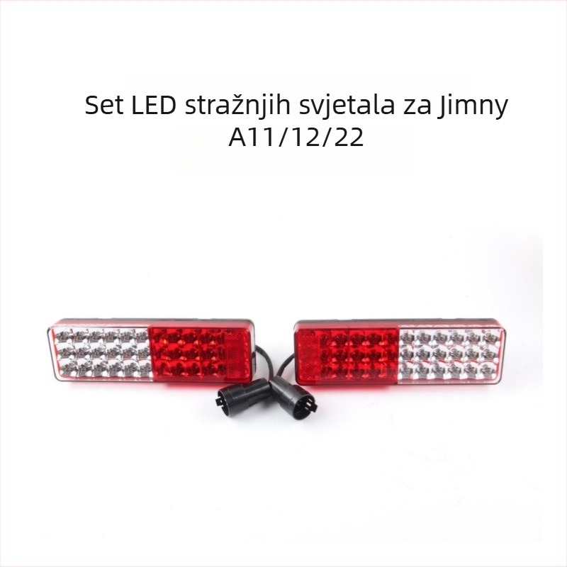 LED stražnje svjetlo CL507 za Suzuki Jimny JA11/12/22 – 12V DC, LED+ABS – pokazivač, svjetlo za kočenje i svjetlo za vožnju unatrag