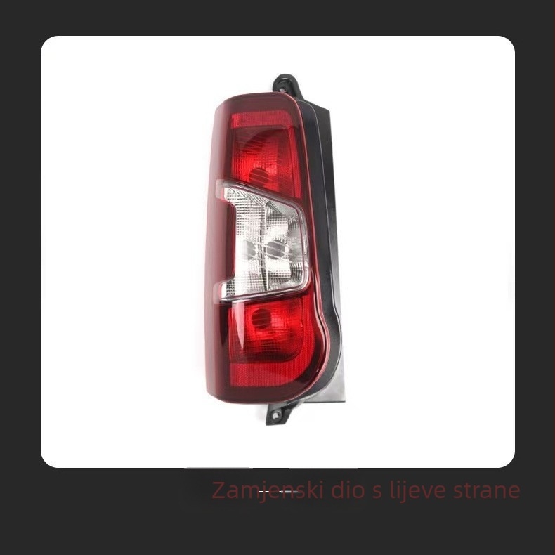 Zadnja svjetla za Peugeot Partner verzija s dvostrukim zadnjim vratima (19–23) djelomična sklopa – ABS plastika, broj dijela 9819235880 i 9820554880