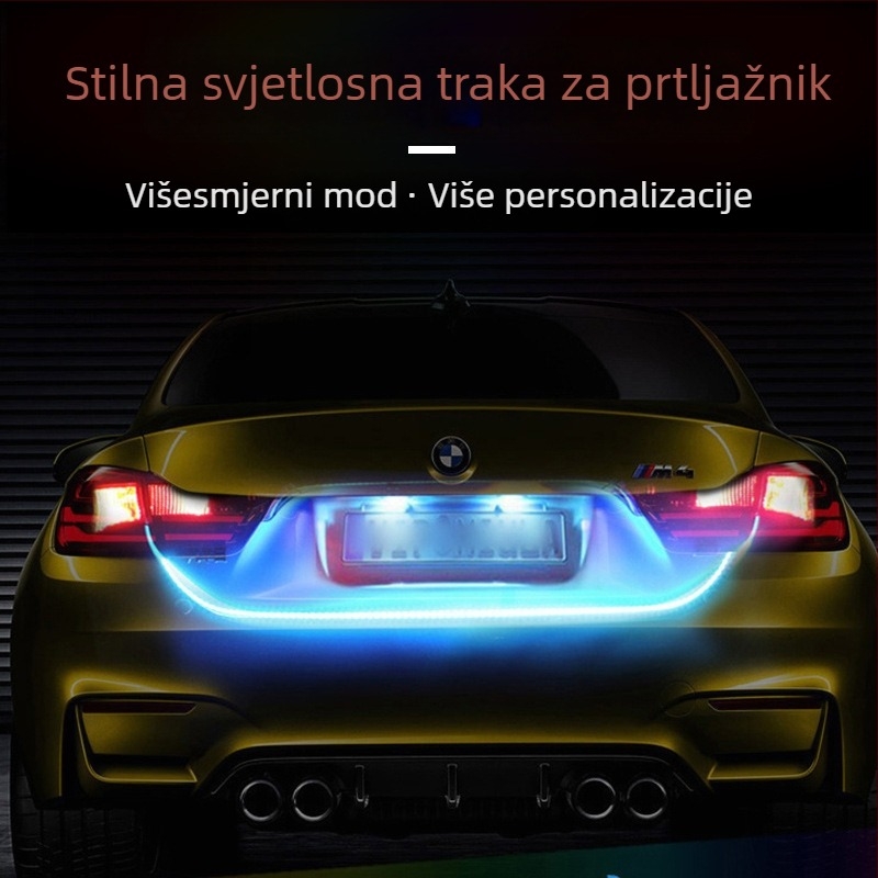 LED stražnje svjetlo za prtljažnik — Colorful streamer tail box light, 12V, 15W, 6000K, 300 lm, 50 000 h