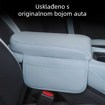 Kožni podizački jastučić za naslon za ruku u srednjoj konzoli, BYD Seagull, kompatibilan s modelom, marka Fatiir, prilagodljiv.