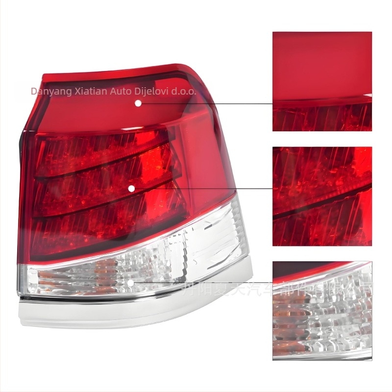 Stražnja svjetla Lexus LX570, vanjsko kočiono svjetlo – Marka Xt; Materijal ABS; Model Lexus LX570; Šifra Xt-350451010150; Izvor svjetla: Standardno