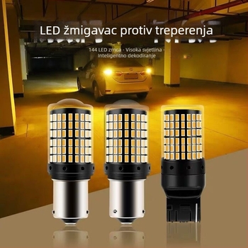 LED signalna svjetiljka za automobil, 12-24V, SMD3014, 2880 lm, 80000 h