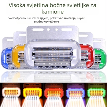 Kamionsko bočno LED svjetlo, vodootporno, 24V, 10W, 99 lm, 20.000 h, za velike kamione