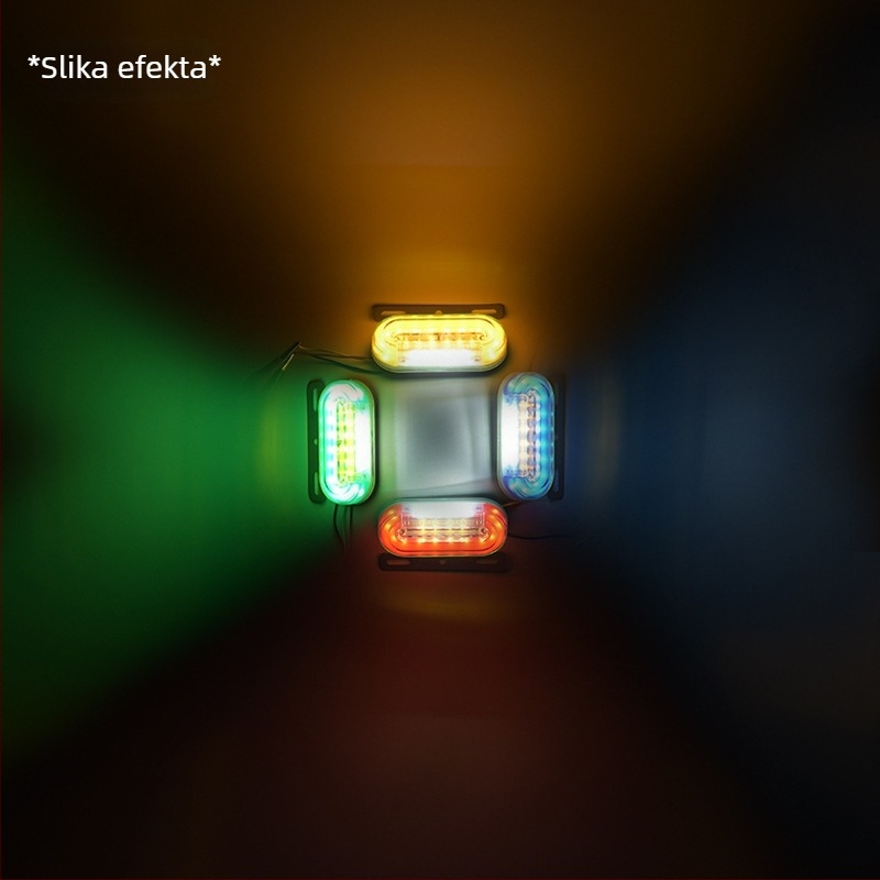 LED bočna svjetiljka za kamion 24V, 5W, model 059, kompatibilna s kombijem i kamionom