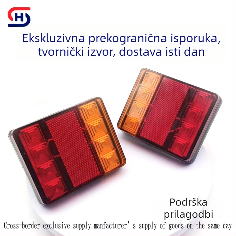 LED stražnja svjetlo T15, 12V-24V, 8 LED dioda, vijek trajanja 50.000 sati