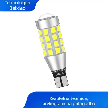 Zadnje svjetlo za vožnju unatrag automobila T15-2835-40w-fpc-tj canbus, 12–24V DC, 7W, 1000 lm, 6000–7000K, s lećom