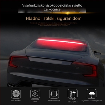 Sky chasing LED stražnje svjetlo s visokim kočnim signalom i pokazivačem smjera, 12V, 5W, 500 lm