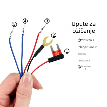 Ambijentalno osvjetljenje podvozja automobila uz APP upravljanje (12V, 5W, 3A, montaža na šasiji, snap-on)