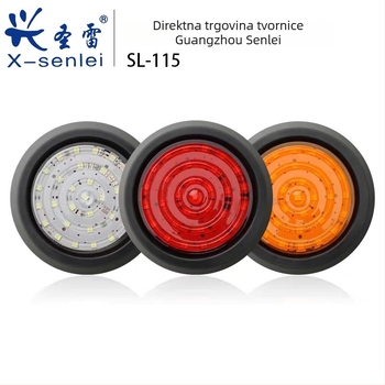 LED stražnje svjetlo za kamion, 24V, 6W, 1000lm, 50000h, model XSL-0052