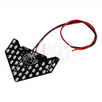 Maskirani LED pokazni signal za stražnje ogledalo automobila, 33SMD strelica svjetla, 12V, 2835 LED, 6000K, vijek trajanja 50 000 sati