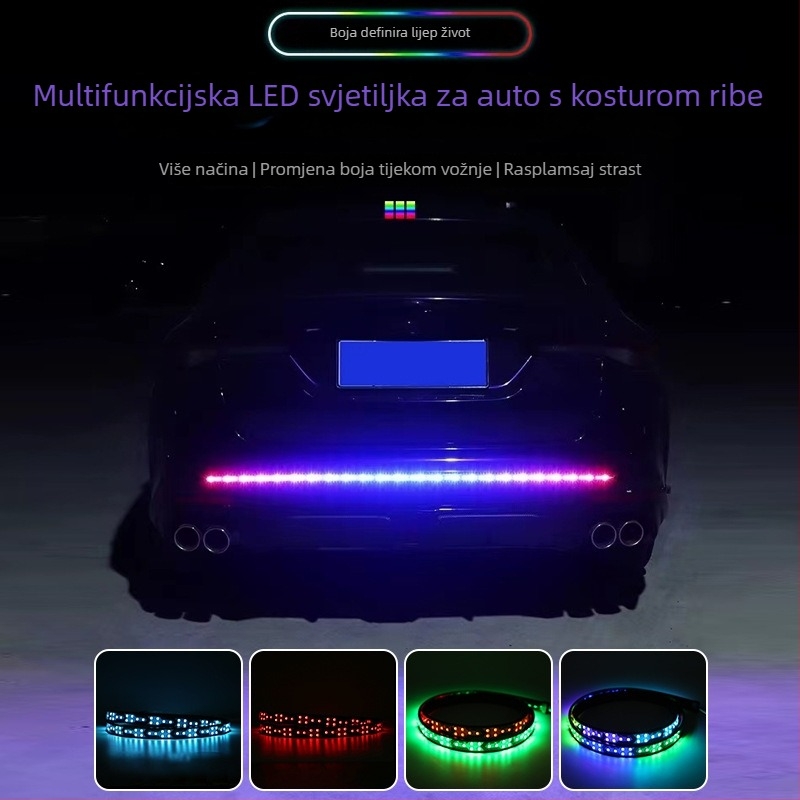 Light trace Arrow light silikon 12-24V LED traka za stražnje svjetlo, universalna vozila, samolijepa instalacija