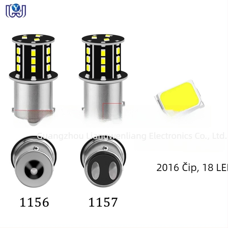 LED auto pokazivač smjera 1156/1157 (2016), 18 LED, 1.8W, 6/12/24V, 50 000 h
