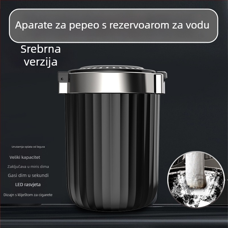 Automobilski pepeljak Jerude Model 1, Plastika, Lijevanje, Težina 152