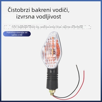Signali za tricikl (lijevo i desno) – 12V, 10W halogenska lampica, kućište od ABS-a, model 1