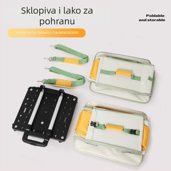 Prenosiva torba za mačke za putovanja, torba za prijevoz mačaka i malih pasa, velik kapacitet do 7 kg, Oxford materijal