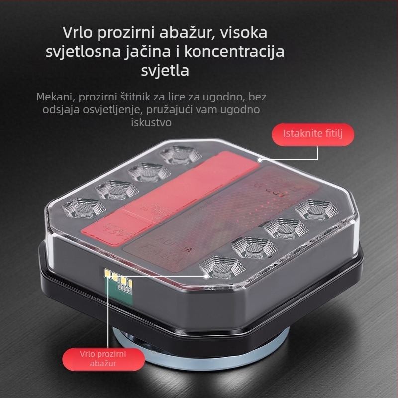LED stražnja svjetla, model Jd–rv3; LED izvori; opća kompatibilnost; radni vijek 500000 sati