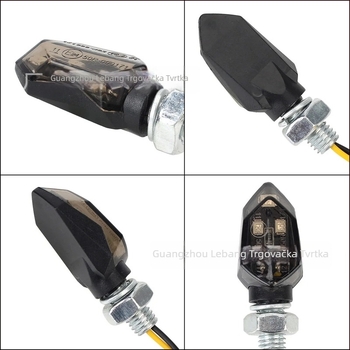 Univerzalni 12V motociklistički pokazivač smjera - 5 LED, ABS LB-125