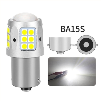 Auto LED signalno svjetlo za skretanje, kompatibilno s T20/1156/3030/24SMD/1157, 5W, 12V, univerzalna kompatibilnost